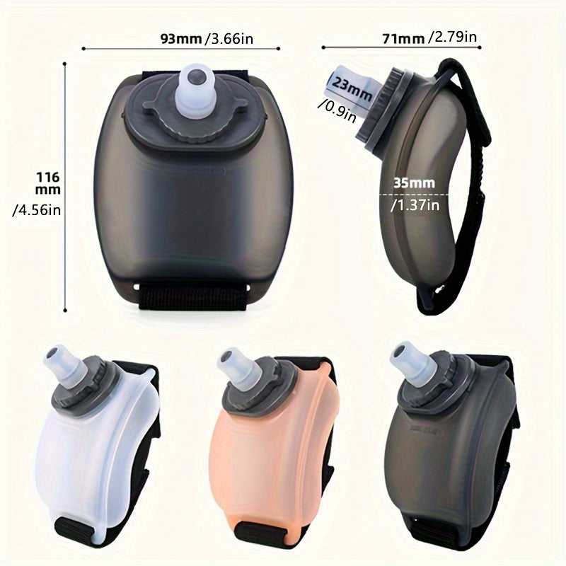 6.76oz Portable Wrist Water Bottle - Perfect For Summer Fitness And Cycling, Portable Water Bottle For Marathons